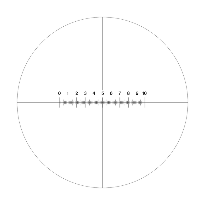10mm/100 Div Eyepiece Field of View Dia. 20mm 10X Reticle Adjustable Eyepiece ( Dia. 30/FN20) BM05102241