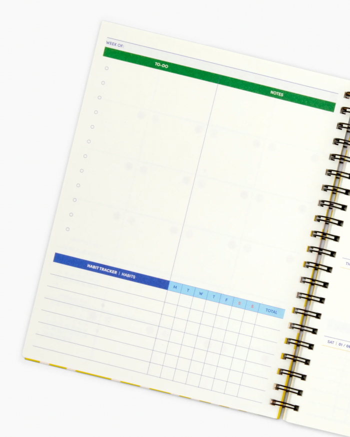 2024 Essential Weekly Monthly Planner