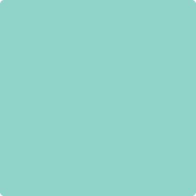 2043-50: South Beach a paint color by Benjamin Moore avaiable at Clement's Paint in Austin, TX.