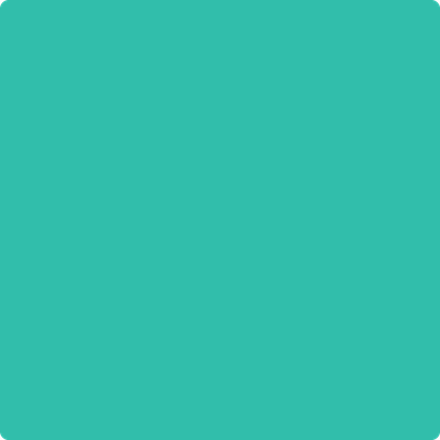2045-40: Bahama Green a paint color by Benjamin Moore avaiable at Clement's Paint in Austin, TX.