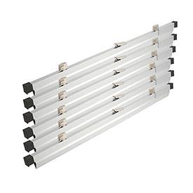 30" Hanging Clamps For Blueprint Storage Rack - Set of 6