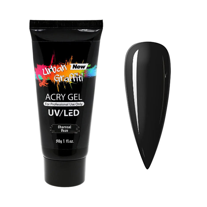 AcryGel Tube - Charcoal Daze 30g Naio Nails