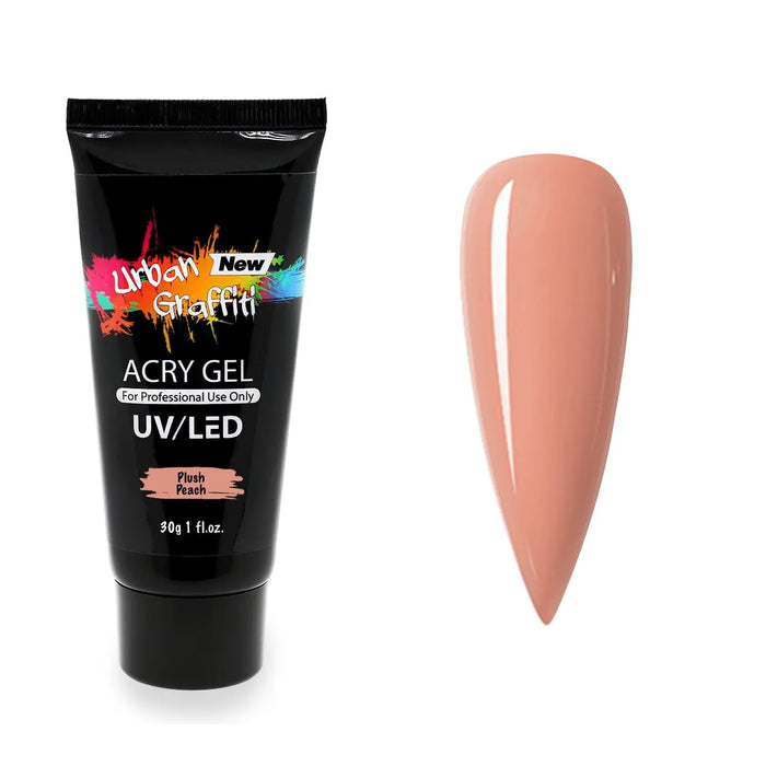 AcryGel Tube - Plush Peach 30g Naio Nails