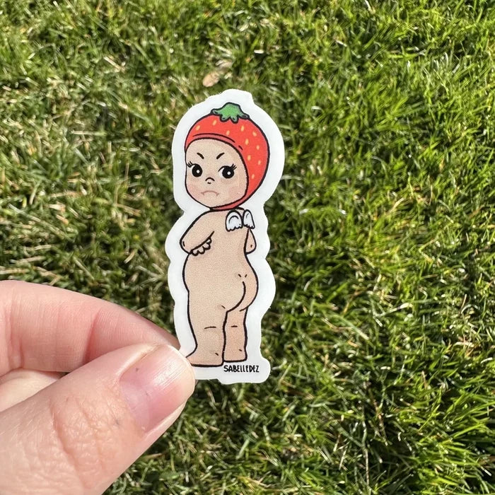 Angry Strawberry Baby Angel