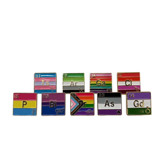 Asexual Pride Enamel Pin