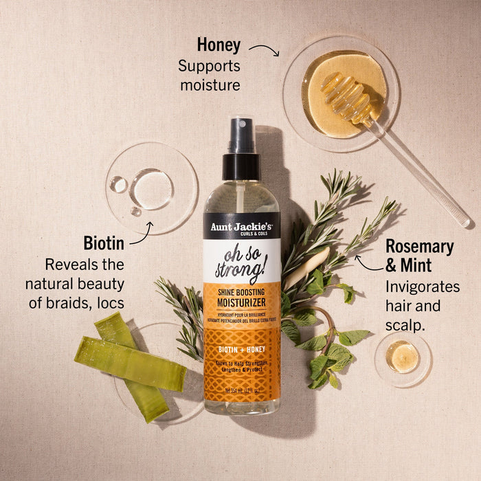 Aunt Jackie's Biotin Oh So Strong! Moisturizer 12oz