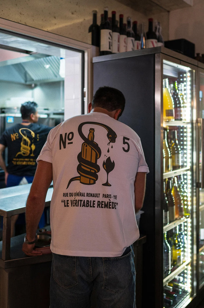 Bar Principal No5 White T-Shirt