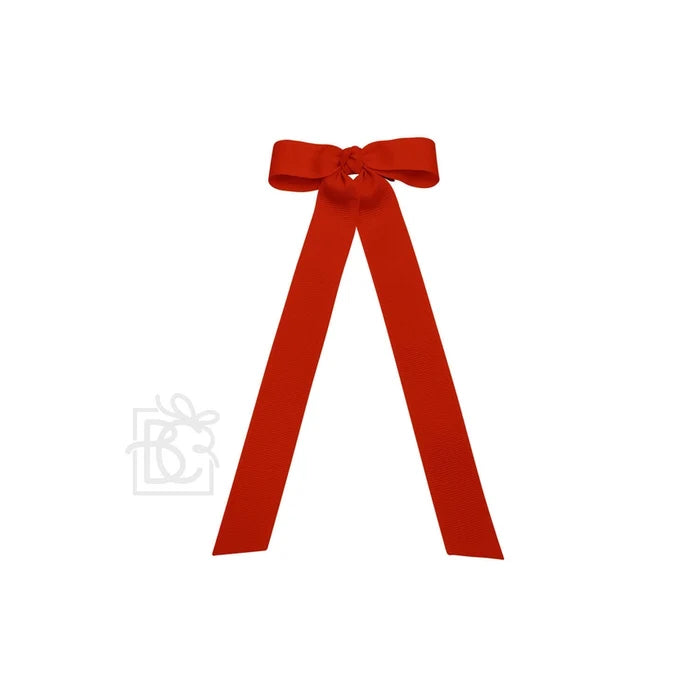 BC 3.5" Bow W/ Tails-Red