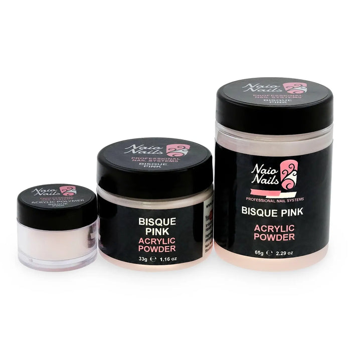 Bisque Foundation Acrylic Powder 12g - 195g Naio Nails