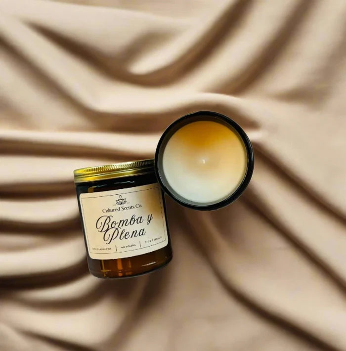 Bomba Y Plena 9oz Soy Candle