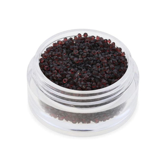 Burgundy Crystals - 1mm Naio Nails