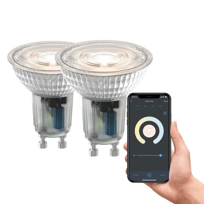 Calex Smart LED Bulb - 2 Pack - GU10 - CCT