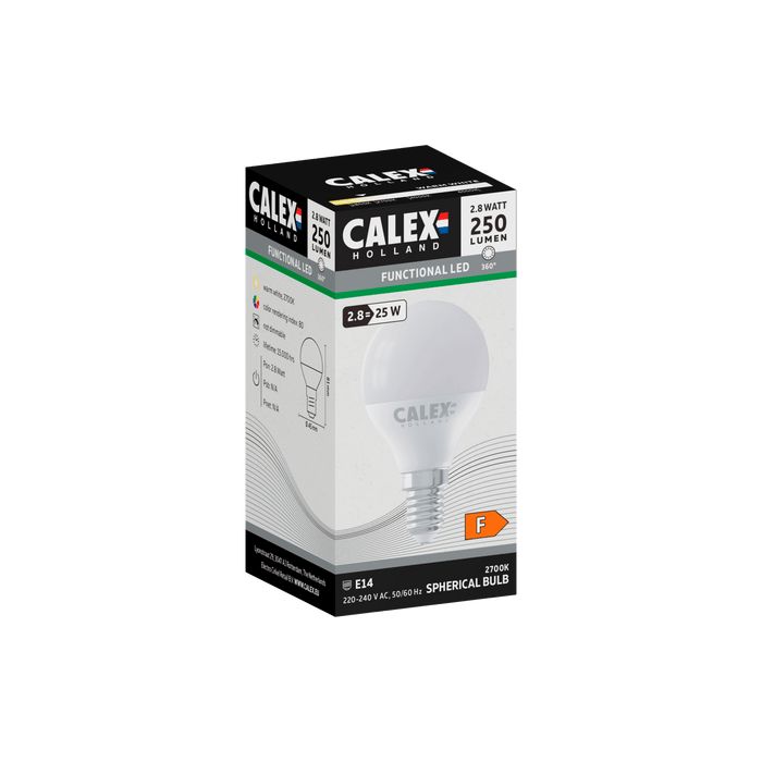 Calex SMD LED Lamp - E14 - P45 - White