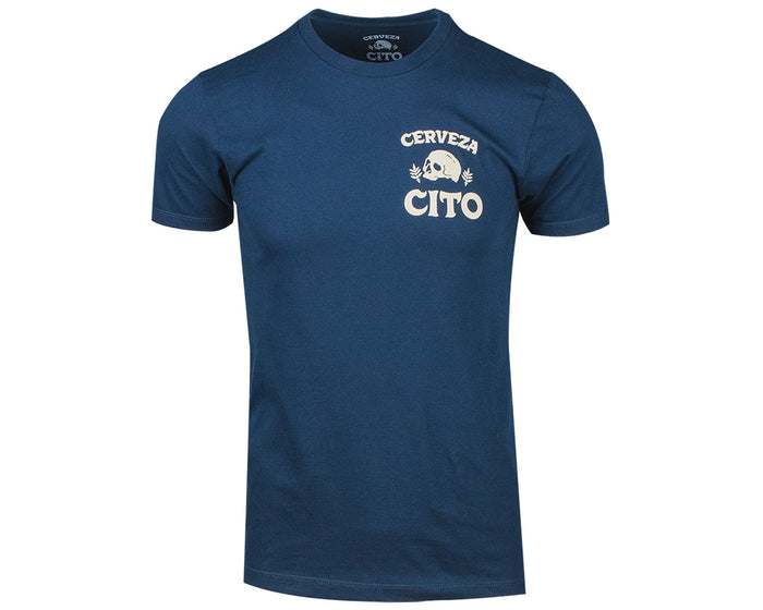 Cerveza Cito Tee - Navy Front