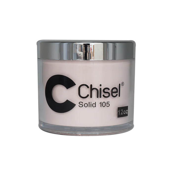 Chisel Nail Art Dipping/Acrylic 2in1 Powder Refill size 12oz - SOLID #105