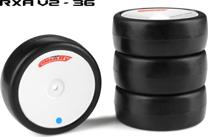 Attack RXA V2 Rubber Tires - 1/10 EP Touring - 36 Shore -