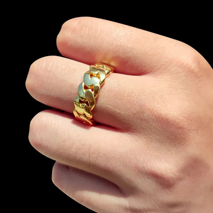 CUBAN RING - GOLD
