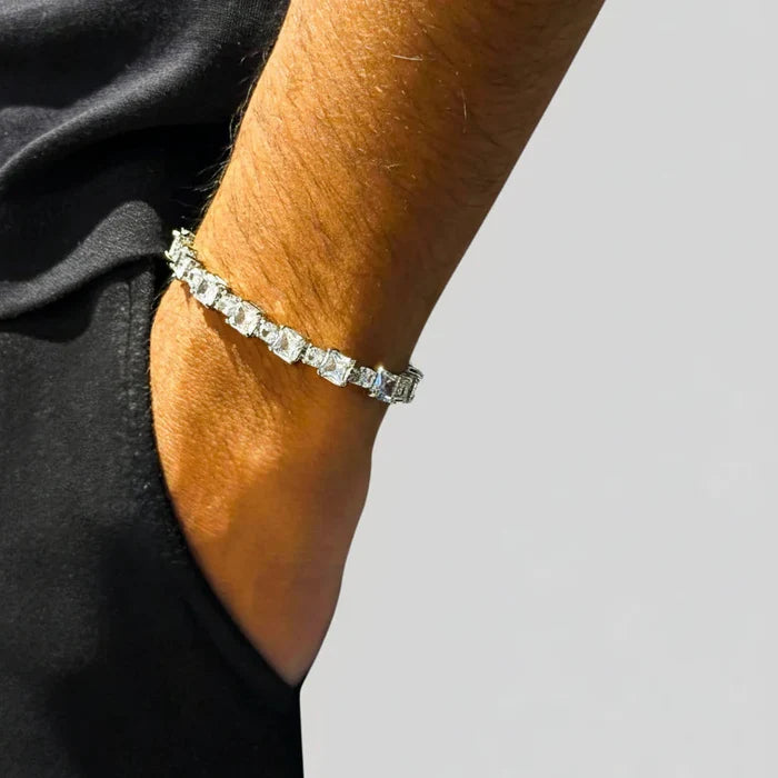 Cube Bracelet - Silver