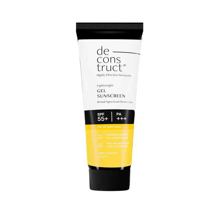 Deconstruct Lightweight Gel Sunscreen SPF 55+ PA+++ 50g