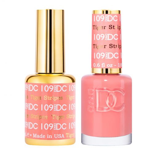 DND DC Gel Nail Polish Duo 109 - Tiger Stripes
