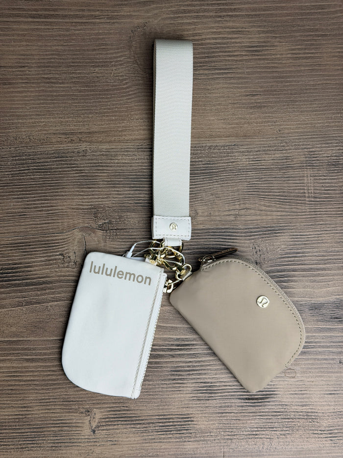 Dual Pouch Wristlet