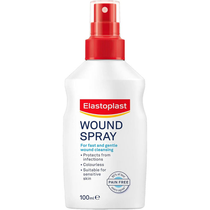 Elastoplast Antiseptic Wound Cleansing Spray, 100ml (T)