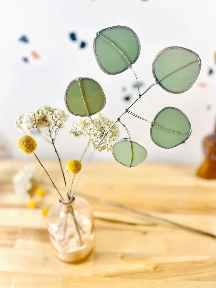 Eucalyptus Stem Stained Glass