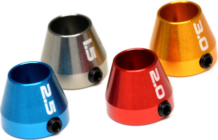 MIP Hex ID Collar Set, Metric 1.5MM, 2.0MM, 2.5MM and 3.0MM