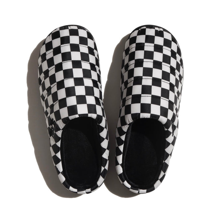 SUBU, a brand known for its stylish, insulated slip-on shoes, offering comfort and warmth with a sleek design, perfect for indoor and outdoor use during colder months.