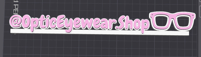Flat Name Sign