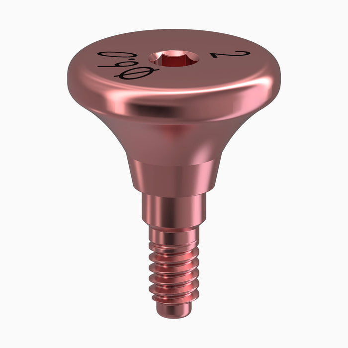 GENESIS ACTIVE™ Conical Healing Abutment, Concave, Ø6.0, H2.0mm