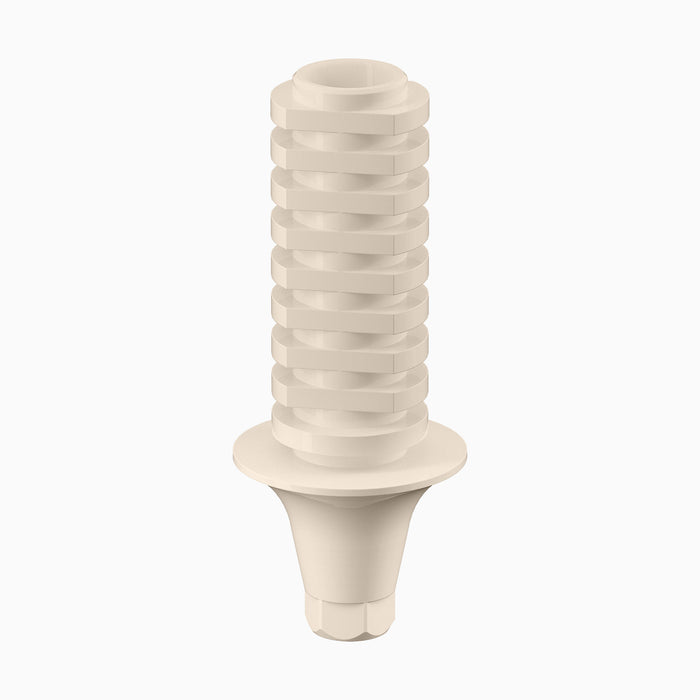 GENESIS ACTIVE™ Conical PEEK Temporary Abutment, Concave, Ø6.0, H2.0mm, Engaging