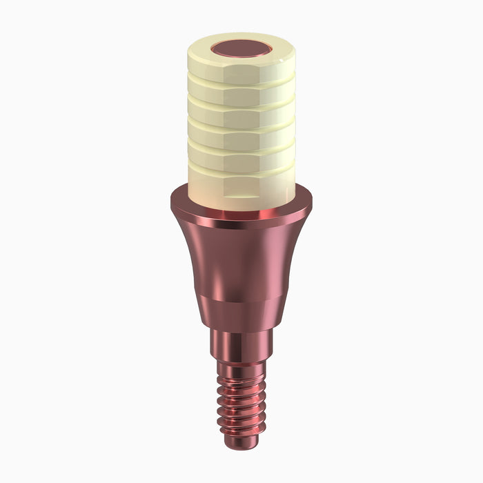 GENESIS ACTIVE™ Conical Temporary Abutment, Immediate, Concave, Ø4.5, H3.0mm