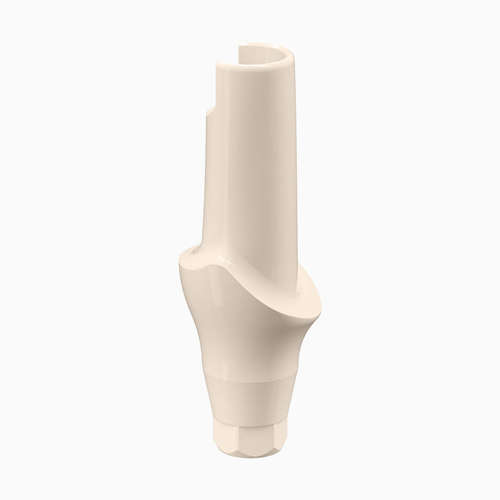 GENESIS ACTIVE™ Conical Temporary Abutment, PEEK, Straight, Esthetic, Concave, Ø4.5, H2.0mm, Engaging