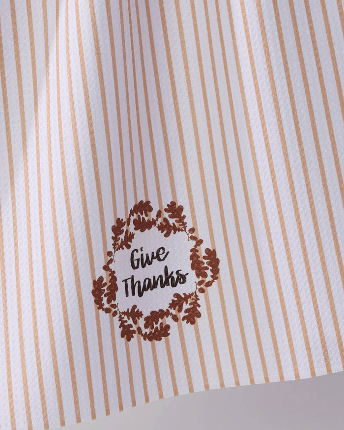 Give Thanks Tea Towel - Olita Gifts & Goods