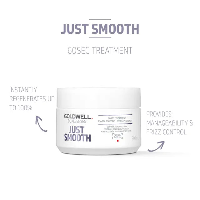 Goldwell Dualsenses Just Smooth 60 Sec Treatment 200ml