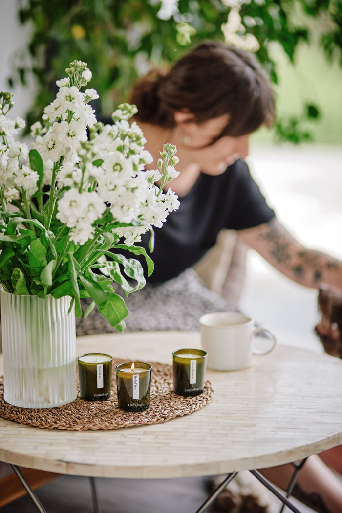Green Bamboo Travel Scented Candle