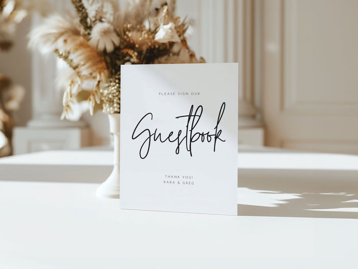 Guestbook Sign