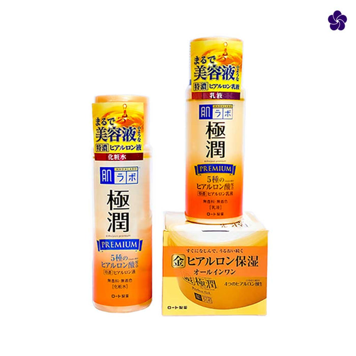 HADA LABO - Koi-Gokujyun Perfect Gel 100gr - Hada Labo Premium Emulsion Lotion. Murasaki Cosmetics Japanse Cosmetica winkel in Nederland