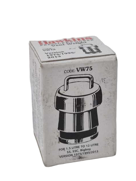 Hawkins VW75 Pressure Cooker Vent Weight Assembly for Older Hawkins Classic & Stainless Steel Pressure Cookers