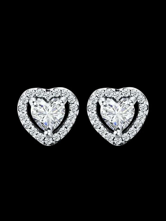 Hearts Earrings (S925)
