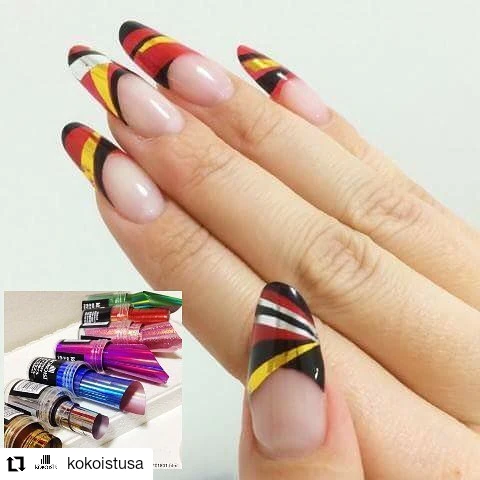 K- Nail Foil Gold (D)