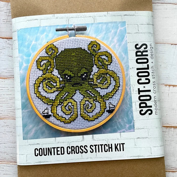 Kraken Cross Stitch Kit