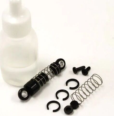 MINI-Z Rear Oil Shock Set, Black, for MZW207