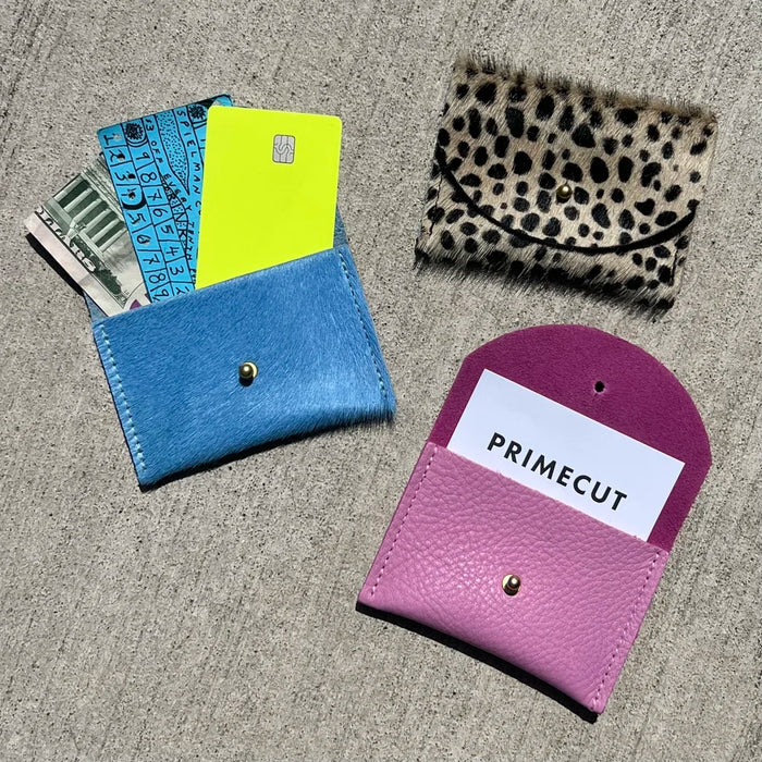 Lapis Leather Cardholder