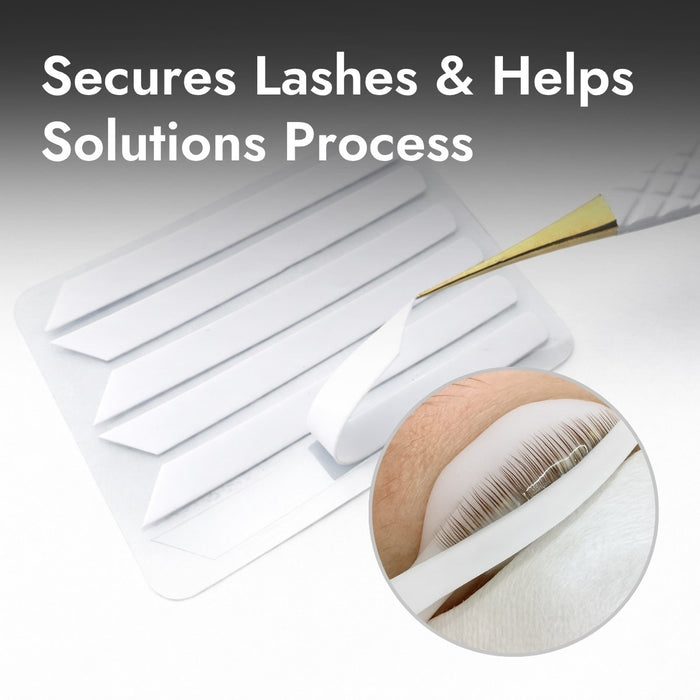 Reusable Silicone Lash Lift Covers Close Up