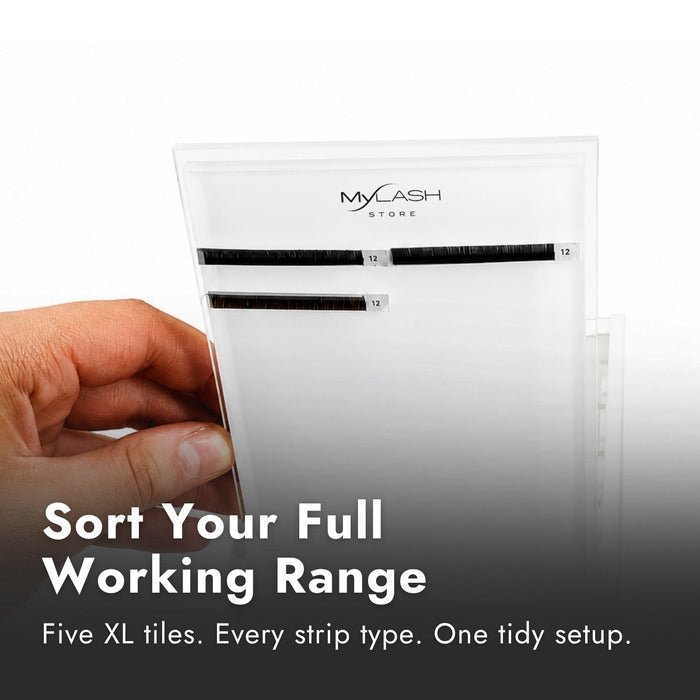 Lash Tile Storage Box with 5 XL Tiles