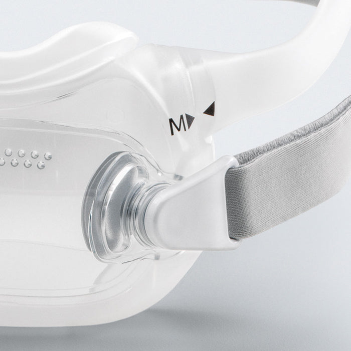 Dreamwear Full Face Magnetic Headgear Clips Shown In Use