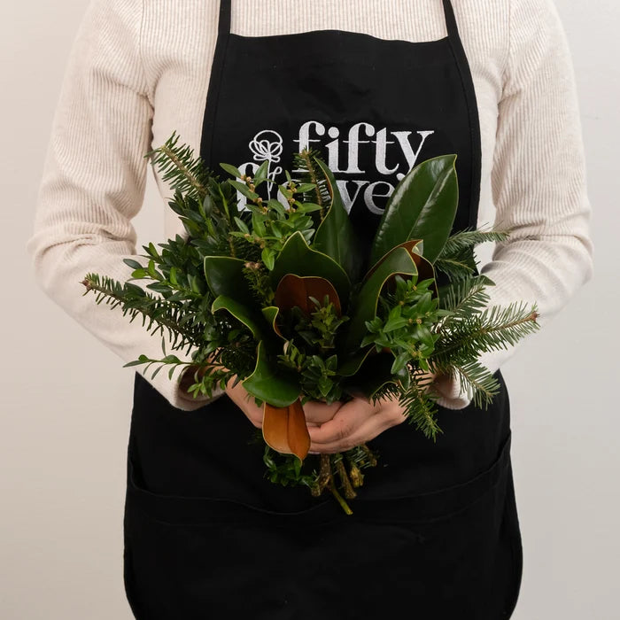 Magnolia Grove Flower Centerpiece Apron - Image