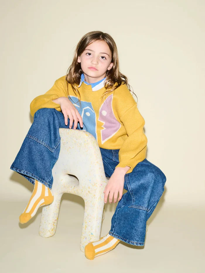 Marigold Stripe Sock